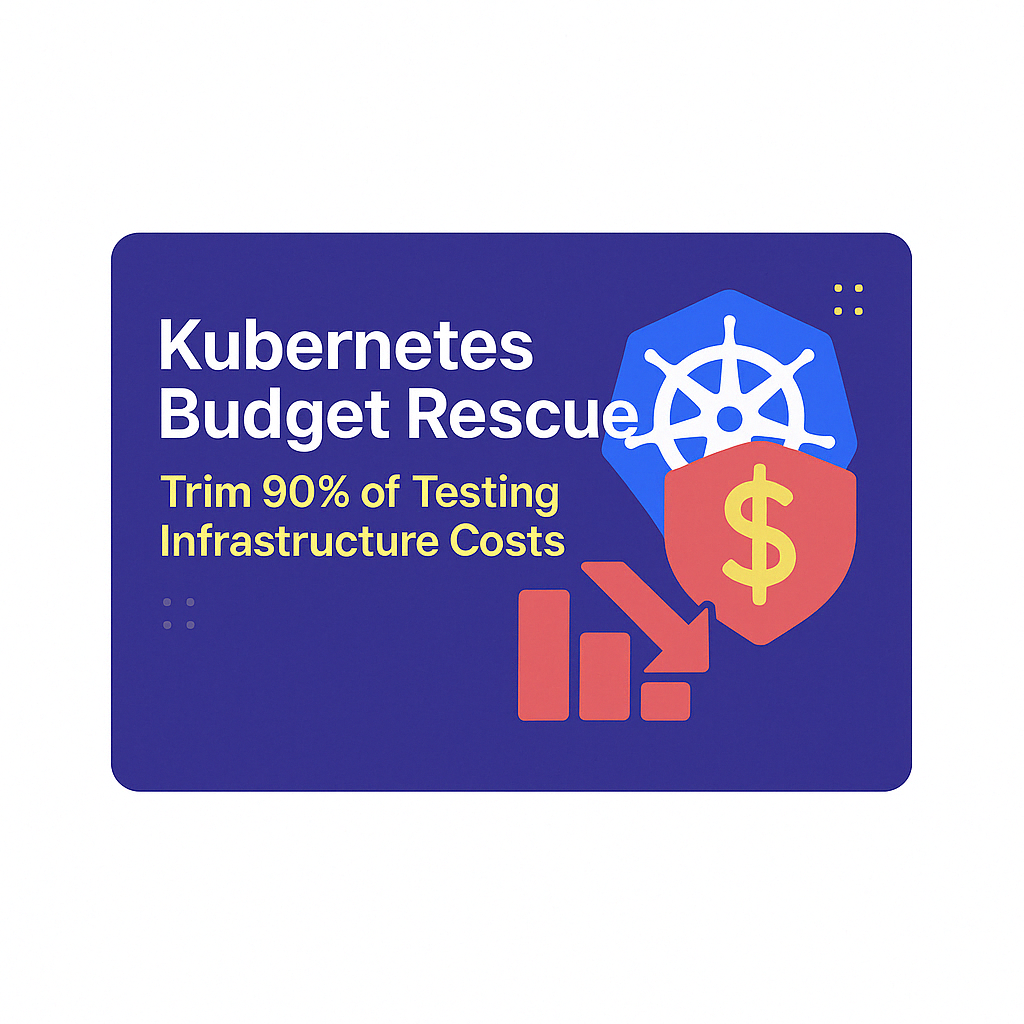 Kubernetes Budget Rescue: Trim 90% of Testing Infrastructure Costs