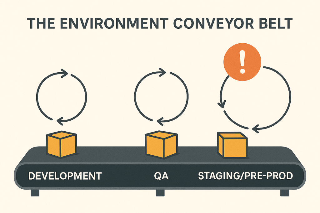 The environment conveyor belt