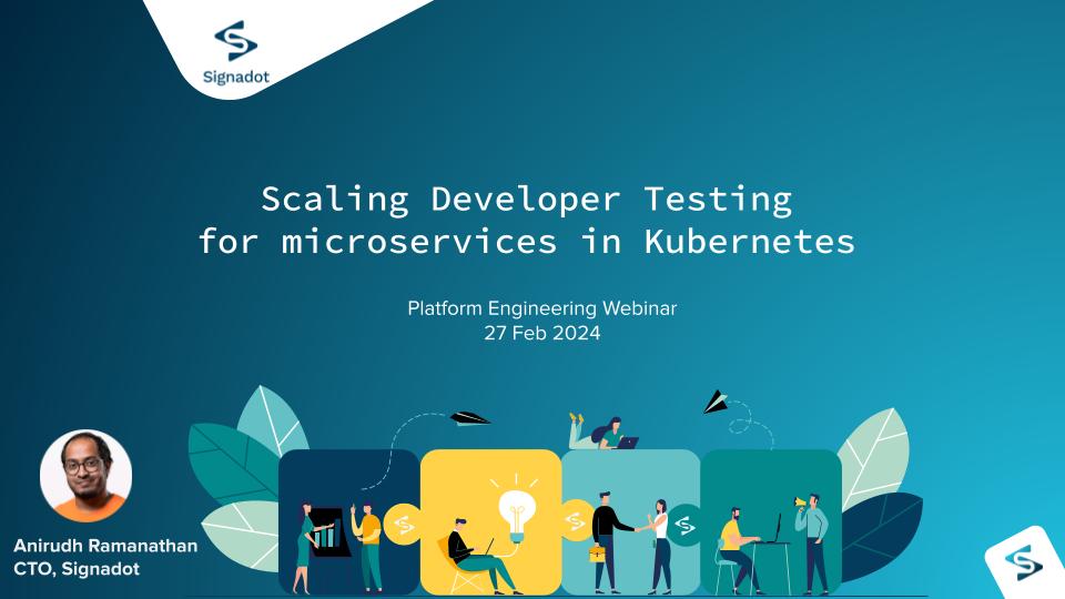 Scaling developer testing for microservices in Kubernetes